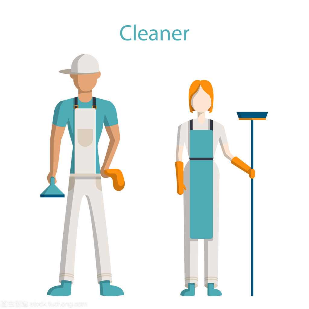清潔服務人員 守護潔凈，傳遞舒適